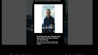 Entertainment and lifestyle titan Barry Diller will have memoir out next spring [upl. by Nelan]