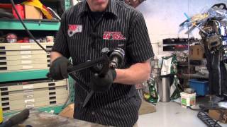 Skidoo REV mod 700 build series Ep 13 Alternative impact Arm install PowerModz [upl. by Aniretac]