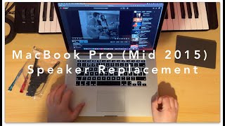 MacBook Pro Mid 2015 Speaker Replacement [upl. by Barcroft]