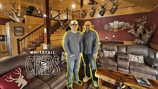 A Deer Hunters DREAM Cabin in IOWA WhitetailCribs [upl. by Brant]