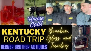 Bourbon Glass and Jewelry KENTUCKY Road Trip [upl. by Annodam]