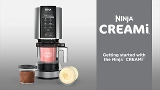 Ice Cream Maker  Getting Started Ninja™ CREAMi™ [upl. by Nnalatsyrc126]