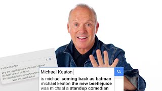 Beetlejuice Beetlejuice Star Michael Keaton Answers The Webs Most Searched Questions  WIRED [upl. by Koffler]