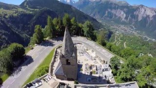 La station de lALPE DHUEZ en été vue dun DRONE [upl. by Annael]