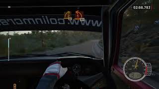 Temps fort  Championnat Rallysprint series  Iberia  Escort Mk2  ES1 Aiguamurcia  inboard cam [upl. by Estrella488]