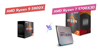 🤔 AMD Ryzen 9 5900X vs Ryzen 7 5700X3D Which CPU is Best 🔥 [upl. by Petr7]