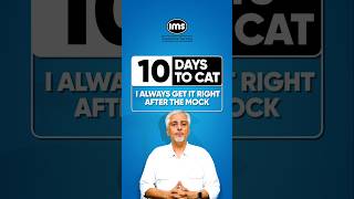 🗓️10 Days to CAT 2024  I Always Get it Right After the Mock shorts mba [upl. by Luhar]