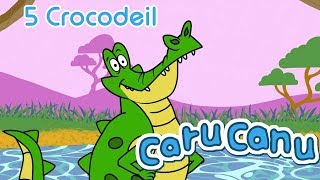 Caru Canu  5 Crocodeil Welsh Childrens Song [upl. by Tadich719]