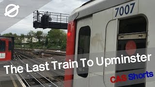 The Last Train To Upminster Riding The D78 Stock One Final Time [upl. by Aifoz]