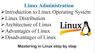 Introduction to Linux Operating System Distributions Architecture Advantages amp Disadvantages [upl. by Gasper]