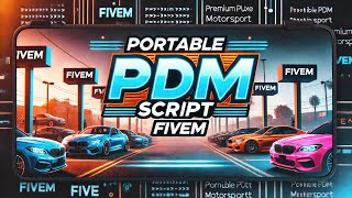 🚗 Portable PDM Script for FiveM  Manage Car Dealership Anywhere  MJ DEV [upl. by Solracsiul]