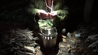 Solo Stove Campfire Initial field use review [upl. by Ellerey801]