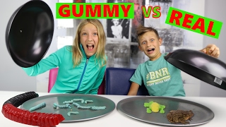 GUMMY vs REAL [upl. by Andres]