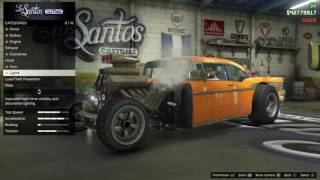 GTA 5 DLC Vehicle Customization Declasse Tornado Rat Rod [upl. by O'Meara]