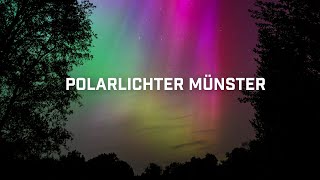 Polarlichter über Münster NRW  Aurora Borealis 1011052024 [upl. by Bron]