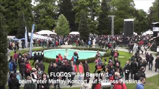 FLOGOS™ für B1 auf Schloss Tüssling beim Peter Maffay Konzert [upl. by Armil840]