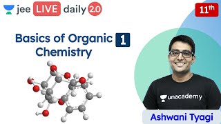 JEE Basics of Organic Chemistry L1  Class 11  Unacademy JEE  JEE Chemistry  Ashwani Tyagi [upl. by Ula]