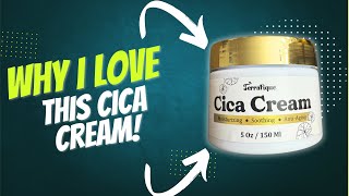 Review of Moisturizing Cica Cream for Face [upl. by Ricky]