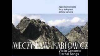 Agata Szymczewska  Karlowicz Violin Concerto in A major 14 [upl. by Aihsenat]