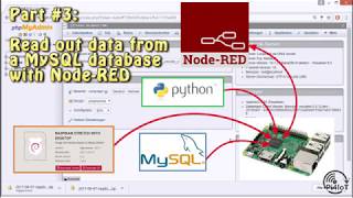 MySQL Part 3 – Read out data from a MySQL database with NodeRED [upl. by Leirol714]