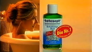 Tetesept Erkältungsbad Werbung 1997 [upl. by Schoenfelder]