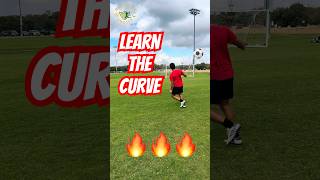 YOU Will Master The Curve Shot After This Video ⚽️🔥soccer [upl. by Sadnak806]