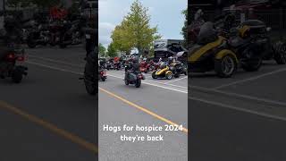 Hogs for hospice 2024 their back￼ [upl. by Yditsahc]