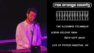 Rex Orange County  Live At PRYZM  Kingston  UK  12th Sept 2024 Album Release Full Show [upl. by Leasia218]