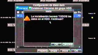 Como formatear  inicializar un HDD en las DVRs HIKVISION [upl. by Aletta]