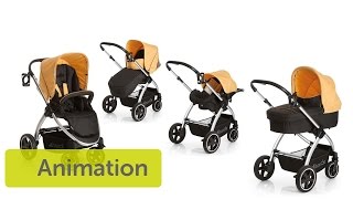 hauck  Priya Stroller System capabilities  North America US Version [upl. by Sweeney937]