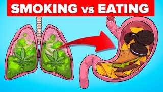 Smoking Weed vs Eating Edibles  What Happens to Your Body [upl. by Xirtaeb790]