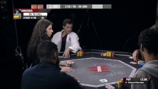 ♠♣♥♦ WPO Dublin 2018  Day 1B Guillaume Diaz en table TV [upl. by Lazaro]