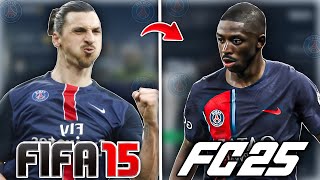 ¡Reconstruyo Al PSG Desde FIFA 15 Hasta FC 25 [upl. by Ahset]