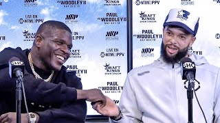 Deron Williams vs Frank Gore • FULL POST FIGHT PRESS CONFERENCE  ShowTime Boxing [upl. by Seniag]