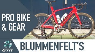 Kristian Blummenfelts Trek Madone 9 Pro Bike and Gear [upl. by Irneh647]