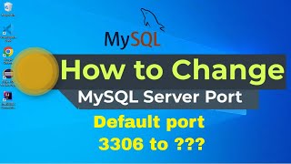 How to Change MySQL Server Port Number on Windows  FIXED MySQL Port 3306 Not Working [upl. by Abell]