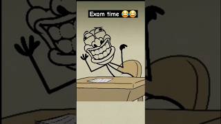 Exam time  Funny animation  shorts viral anime [upl. by Jean]