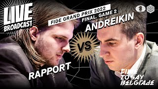 FIDE Grand Prix Belgrade 2022 FINAL Game 2 [upl. by Ender538]