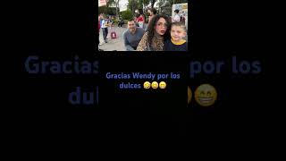 El Niño ni sabe quien es Wendy pero él dice gracias 🤩😍😂😅humor amor [upl. by Yllitnahc]