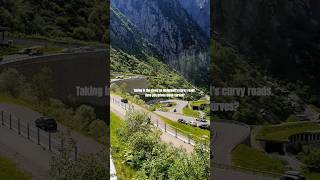 Have you driven these roads 🚘🏔 andermatt andermattswissalps switzerland youtubeshorts [upl. by Hoeg]