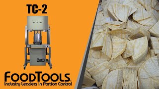 Automatic Tortilla Chip Cutting Machine  TC2 FoodTools [upl. by Rehc76]