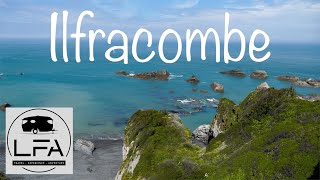 Ilfracombe  Devon  Tunnels Beaches  DJI Mavic Air 2 [upl. by Peirsen]