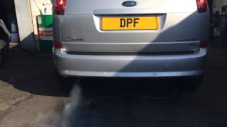 2009 16tdi Ford C max dpf clean and static regeneration at wwwdoncasterdpfcleaningcouk [upl. by Moersch289]