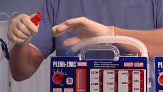 Pleurevac® A600008LF Chest Drainage System  Overview amp Setup [upl. by Neelcaj]