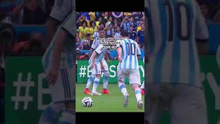 Messi Free Kick goal against Nigeria 2014 world cup messi shorts football footballshorts [upl. by Aikemal]