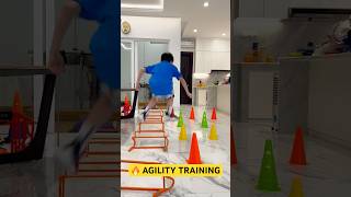 AGILITY TRAINING 🦶 PLYOMETRICS 🔥 NEXT LEVEL 🌟 SPEED speedandagility exerciseathome sports [upl. by Carlile]