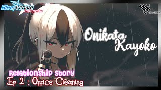 Blue Archive Indonesia  Pembersihan Kantor  Kayoko Relationship Story Ep 2 [upl. by Arymahs]