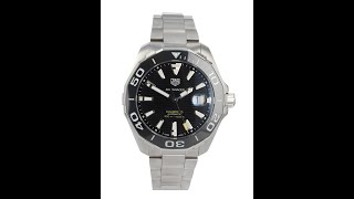 Tag Heuer Aquaracer Pre Owned Watch Ref WAY201A [upl. by Eikcor]