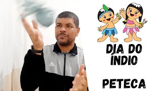 DIA DO ÍNDIO  CONSTRUINDO UMA PETECA [upl. by Polky110]