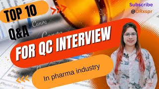 top interview questions and answers for QC in pharma industry QC interview preparation qclab [upl. by Acirred]